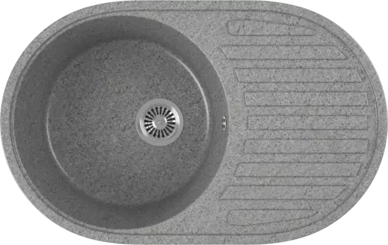 Мойка кухонная Domaci Бьелла DMC-18-309 темно-серая