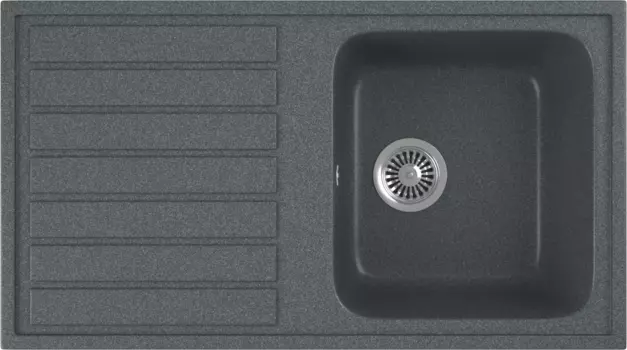 Мойка кухонная Domaci Бьелла DMC-20-343 антрацит