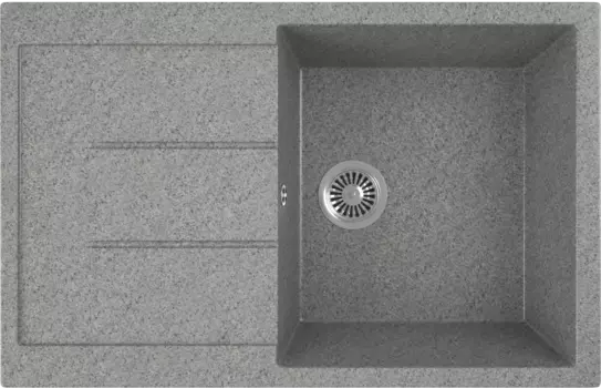 Мойка кухонная Domaci Бьелла DMC-25-309 темно-серая