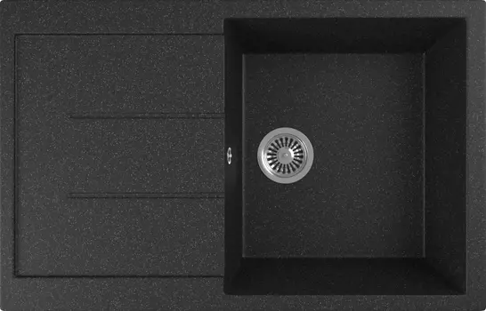 Мойка кухонная Domaci Бьелла DMC-25 черная