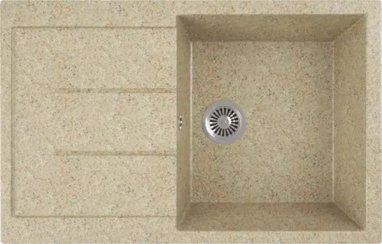 Мойка кухонная Domaci Бьелла DMC-25-302 песочная