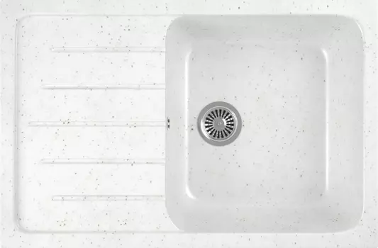 Мойка кухонная Domaci Бьелла DMC-76 белая