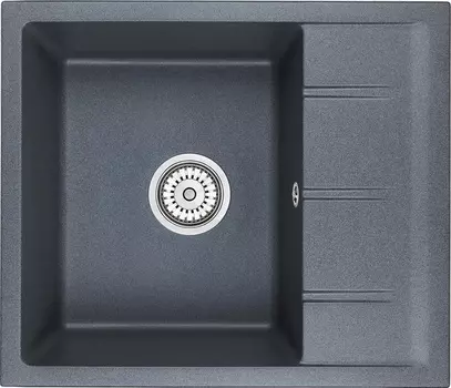 Мойка кухонная Domaci Солерно EMQ-1580.Q антрацит