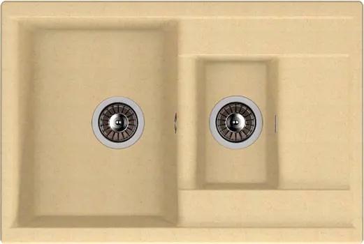 Мойка кухонная Dr. Gans Astra 760K дюна