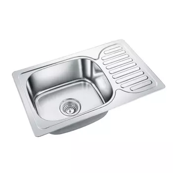 Мойка кухонная Emar Steel 6642