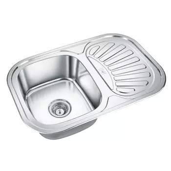 Мойка кухонная Emar Steel 7449