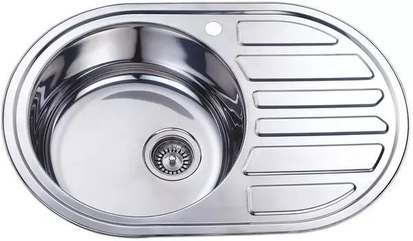 Мойка кухонная Emar Steel 7750