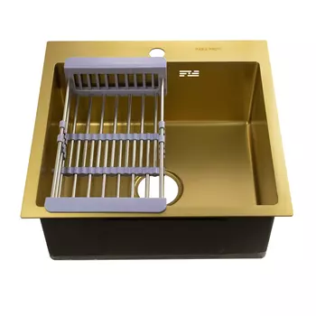 Мойка кухонная Fabia Profi 50503Z золото