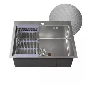 Мойка кухонная Fabia Profi 60503D декор