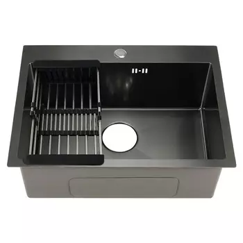 Мойка кухонная Fabia Profi 60503G графит
