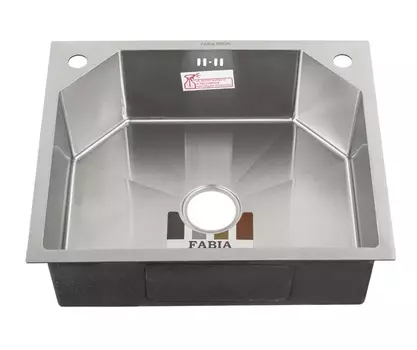 Мойка кухонная Fabia Profi 60503LR сталь