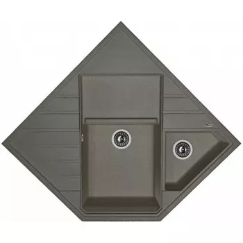 Мойка кухонная Florentina Бомбей, черный