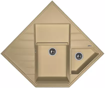 Мойка кухонная Florentina Бомбей, капучино