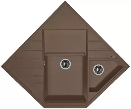 Мойка кухонная Florentina Бомбей, мокко