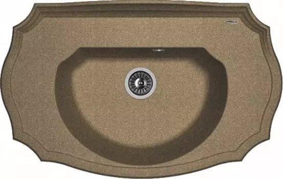 Мойка кухонная Florentina Эмилия-900 коричневый