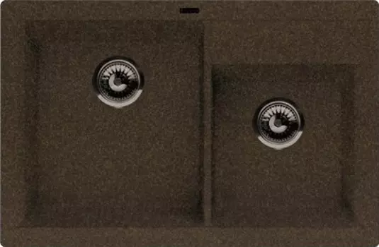 Мойка кухонная Florentina Касси 780 коричневый