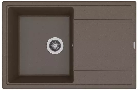 Мойка кухонная Florentina Липси 780 брауни