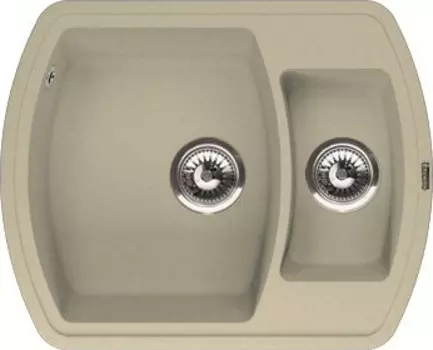 Мойка кухонная Florentina Нире 630К шампань