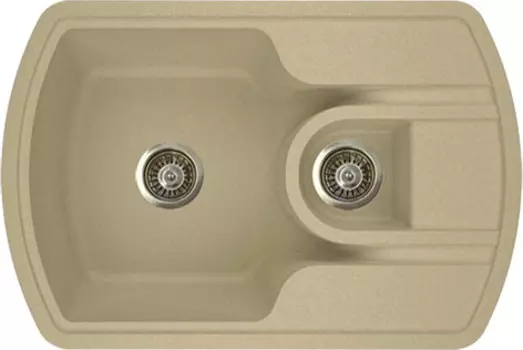 Мойка кухонная Florentina Нире 760К бежевый