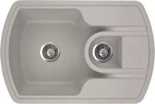 Мойка кухонная Florentina Нире 760К грей