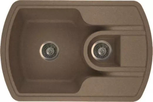 Мойка кухонная Florentina Нире 760К коричневый