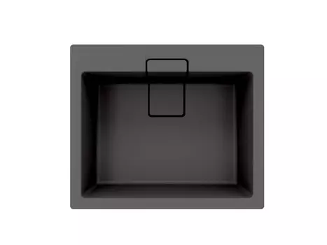Мойка кухонная Florentina Ривьера 600 антрацит