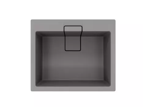 Мойка кухонная Florentina Ривьера 600 серый шелк