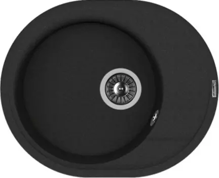 Мойка кухонная Florentina Родос 580 черный
