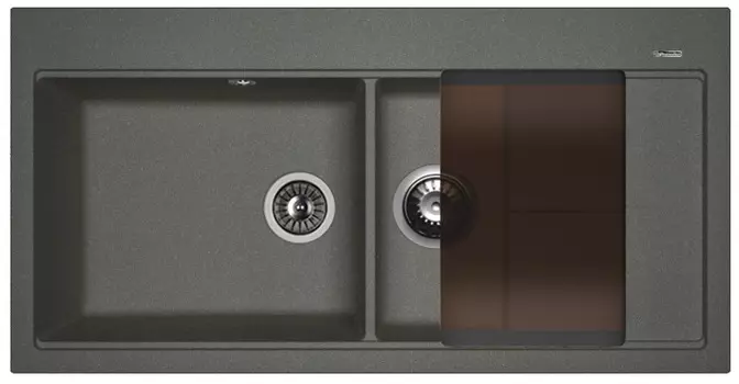 Мойка кухонная Florentina Россана черный