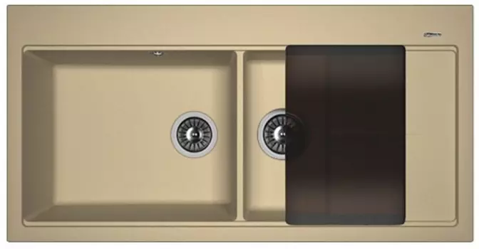 Мойка кухонная Florentina Россана коричневый