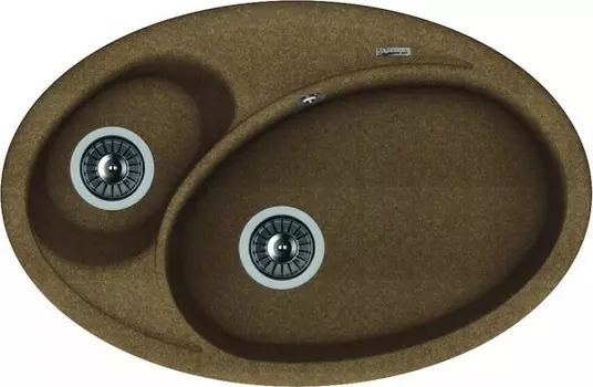 Мойка кухонная Florentina Селена 780 коричневый
