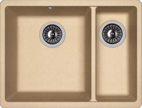 Мойка кухонная Florentina Вега 335/160 бежевый