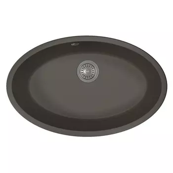 Мойка кухонная Florentina Вега Овал антрацит