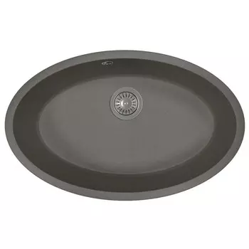 Мойка кухонная Florentina Вега Овал черный