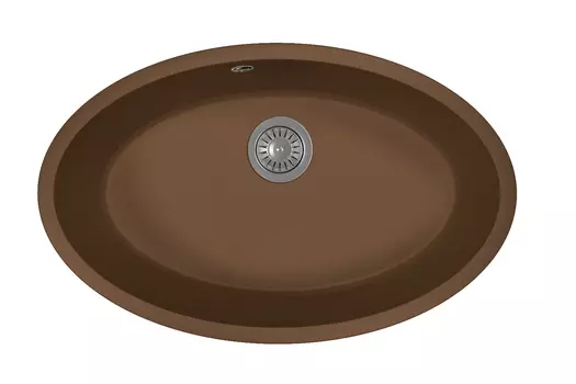 Мойка кухонная Florentina Вега Овал мокко