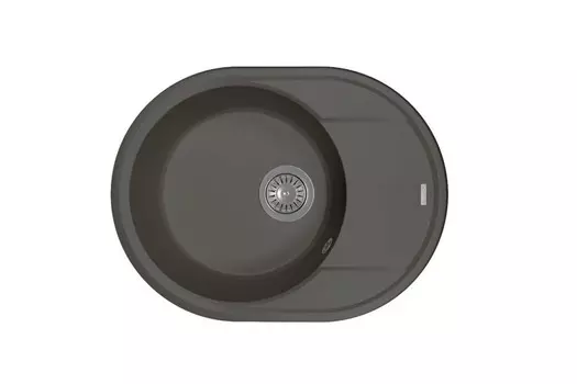 Мойка кухонная Flortek Дафна 620, антрацит