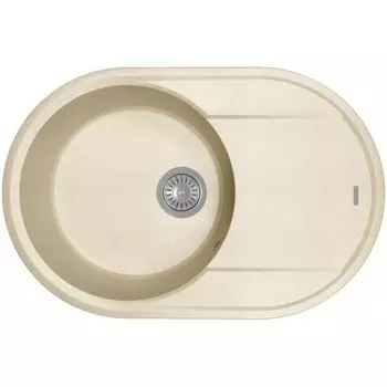 Мойка кухонная Flortek Дафна 760 бежевая