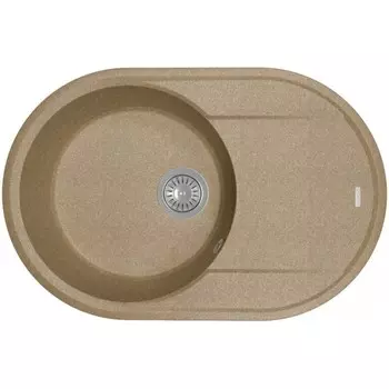 Мойка кухонная Flortek Дафна 760 коричневая