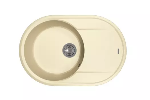 Мойка кухонная Flortek Дафна 760 шампань