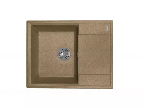 Мойка кухонная Flortek Консул 640 коричневая