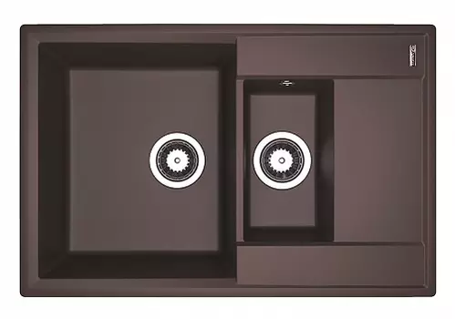 Мойка кухонная Flortek Консул 760К мокко