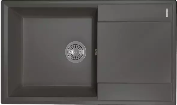 Мойка кухонная Flortek Консул 840, антрацит