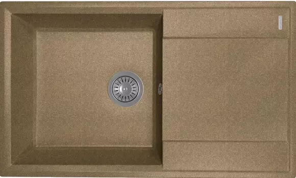 Мойка кухонная Flortek Консул 840, коричневый