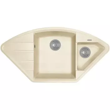 Мойка кухонная Flortek Крокус 980 бежевая