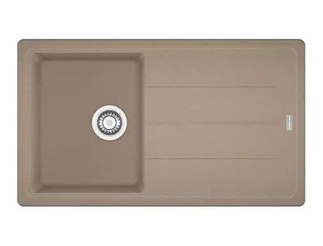 Мойка кухонная Franke Basis BFG 611-86 86х50 миндаль