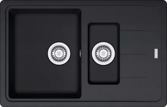 Мойка кухонная Franke Basis BFG 651-78 оникс + смеситель за 1 руб.