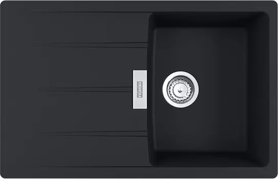 Мойка кухонная Franke CNG 611/211-78 черная матовая