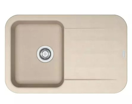 Мойка кухонная Franke Pebel PBG 611 бежевый