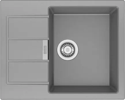 Мойка кухонная Franke S2D 611-62/500 серый