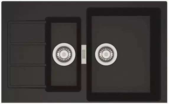 Мойка кухонная Franke S2D 651-78 оникс + смеситель за 1 руб.